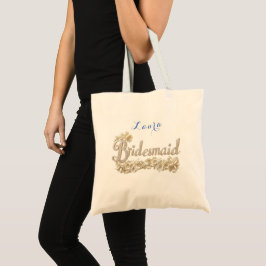 Bolso De Tela Oro y diamantes de la dama de honor Elegantes rosa