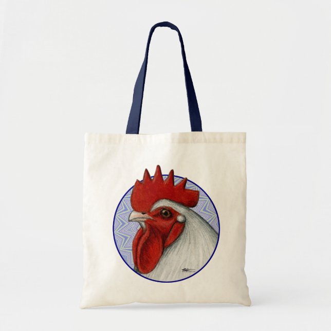 Bolso De Tela Orpington Head Circle (Frente)