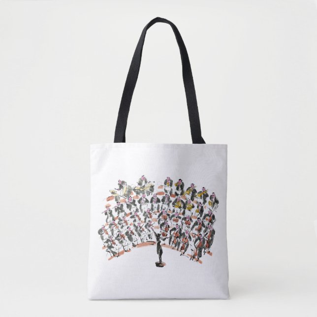 Bolso De Tela Orquesta (Anverso)