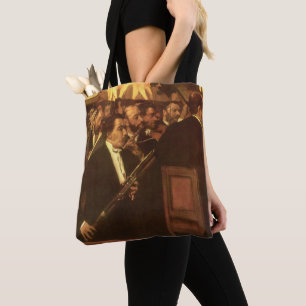 Bolso De Tela Orquesta de ópera de Edgar Degas, arte vintage