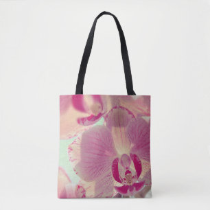 Bolso De Tela Orquídea rosa