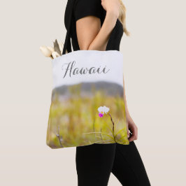 Bolso De Tela Orquídea salvaje tropical hawaiana ・ Parque Nat'l 