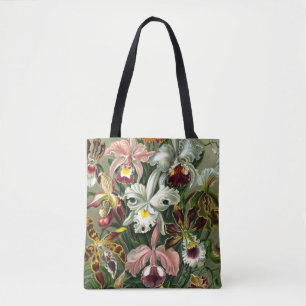 Bolso De Tela Orquídeas Orchidaceae de Ernst Haeckel Tote Bag