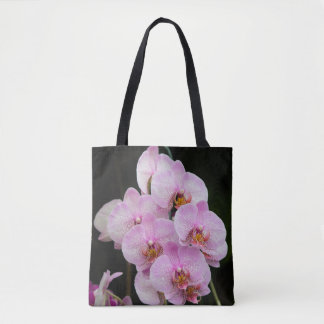 Bolso De Tela Orquídeas rosadas altas