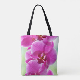 Bolso De Tela Orquídeas rosadas preciosas