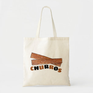Bolso De Tela Ortografía de la pastelería de Churro Frito de Por
