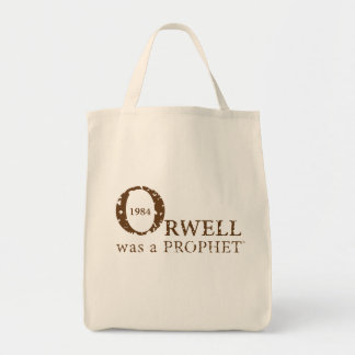 Bolso De Tela Orwell fue un PROFETA en 1984