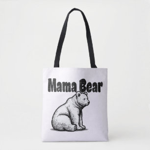 Bolso De Tela Osa Mamá