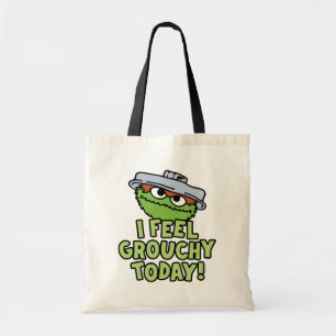 Bolso De Tela Oscar el Grouch Hoy Me Siento Grouchy.