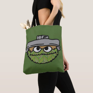 Bolso De Tela Oscar el Grouch Retroceso de los años 80