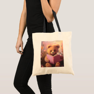 BOLSO DE TELA OSITO DE TIEMPOS PRECISOS