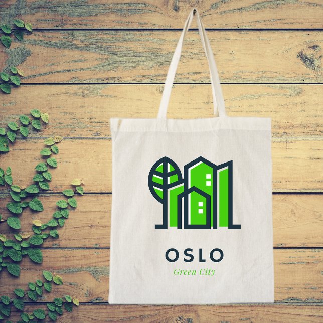 Bolso De Tela Oslo Noruega Europa Ciudad Verde Sostenible (Subido por el creador)