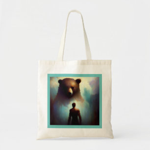 Bolso De Tela Oso animal espiritual 1