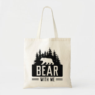 Bolso De Tela Oso Conmigo