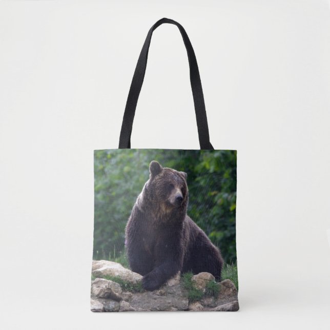 Bolso De Tela Oso de Brown (Anverso)