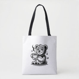 Bolso De Tela oso de café
