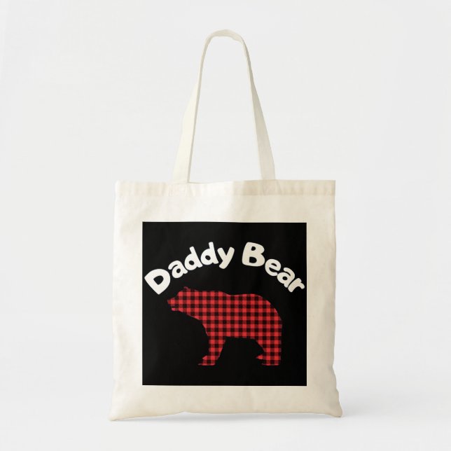 BOLSO DE TELA OSO DE DADDY (Frente)