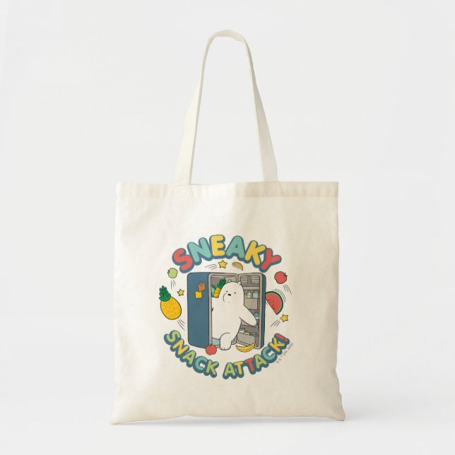 Bolso De Tela Oso De Hielo - ¡Ataque De Aperitivos Despiadados! (Frente)