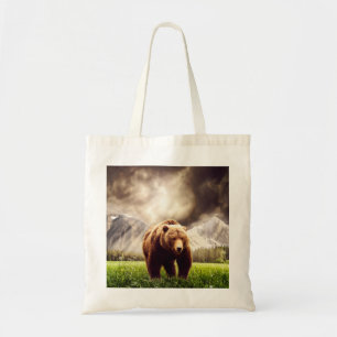 Bolso De Tela Oso de la montaña