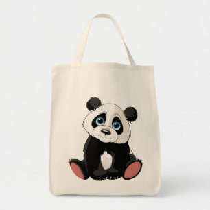 Bolso De Tela Oso de panda