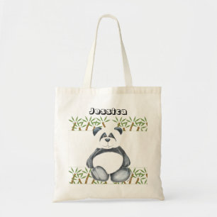 Bolso De Tela Oso de panda lindo