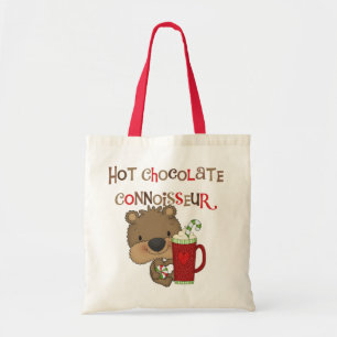 Bolso De Tela Oso del muchacho del perito del chocolate caliente