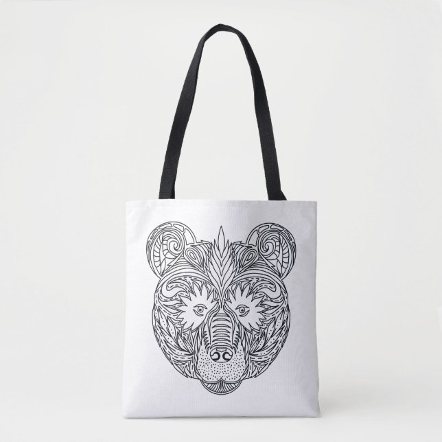 Bolso De Tela Oso inspirado 2 (Anverso)