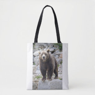 Bolso De Tela Oso Kodiak