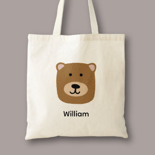 Bolso De Tela Oso marrón lindo