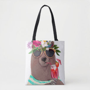 Bolso De Tela Oso personalizado de verano