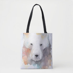 Bolso De Tela Oso Polar Naturaleza animal salvaje