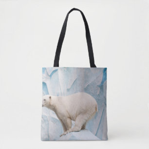 Bolso De Tela Oso Polar: Vistazo al Zoo Habitat