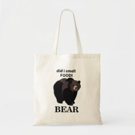 Bolso De Tela Oso ¿Sentí que la comida olía divertida Oso