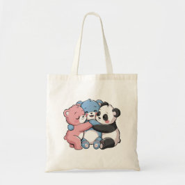 Bolso De Tela Osos de peluche con panda