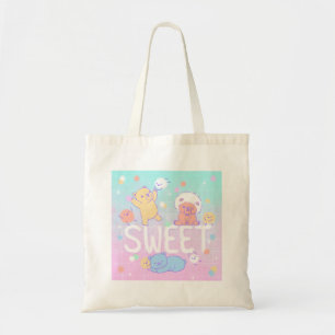 Bolso De Tela Osos dulces con monstruos Fluffy