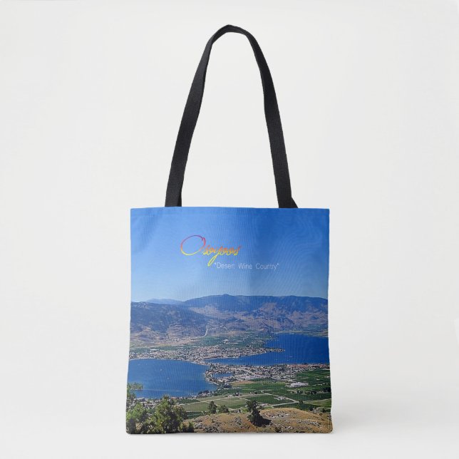 Bolso De Tela Osoyoos Desert Wine Country (Anverso)