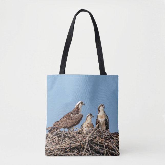 Bolso De Tela Osprey mamá con sus hijos (Anverso)
