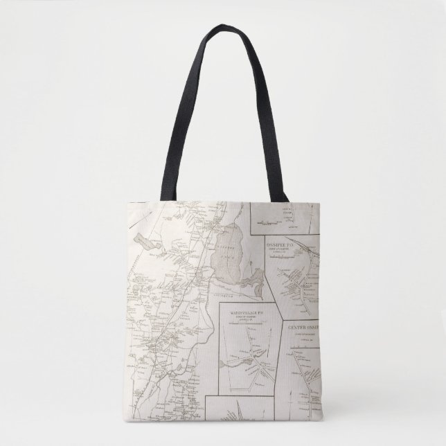 Bolso De Tela Ossipee, Carroll Co (Anverso)