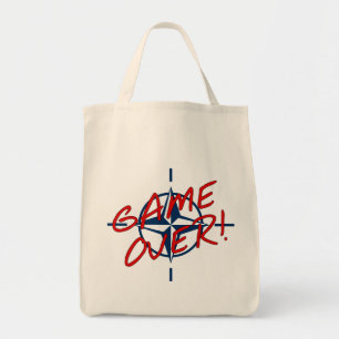 Bolso De Tela OTAN Fin del Juego - parar la guerra
