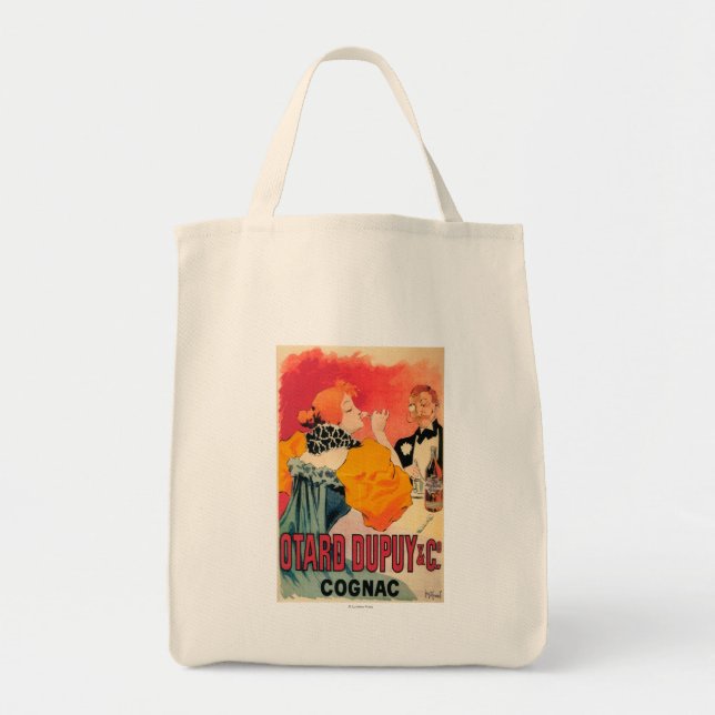 Bolso De Tela Otard-Dupuy y CO. Poster Promocional de Cognac (Frente)