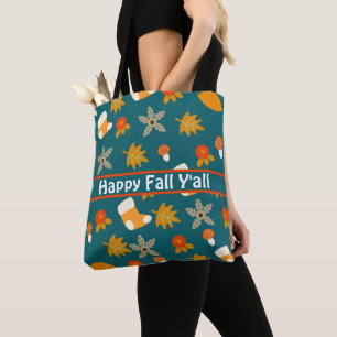 Bolso De Tela Otoño