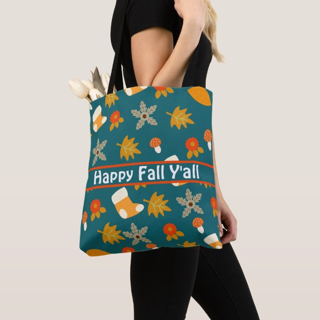 Bolso De Tela Otoño (Detalle)