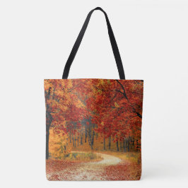 Bolso De Tela otoño en el bosque