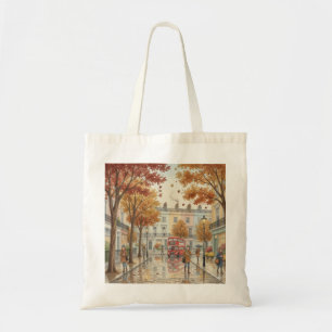 Bolso De Tela Otoño en la Ciudad de Londres