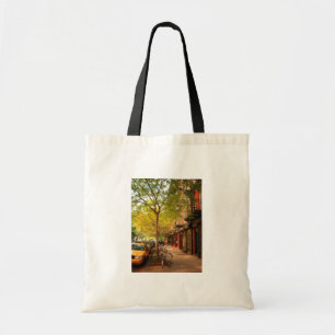 Bolso De Tela Otoño en la ciudad del alfabeto, East Village, NY