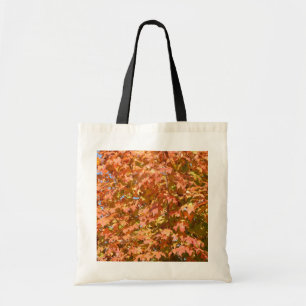 Bolso De Tela Otoño Naranja y amarillo deja naturaleza rusa
