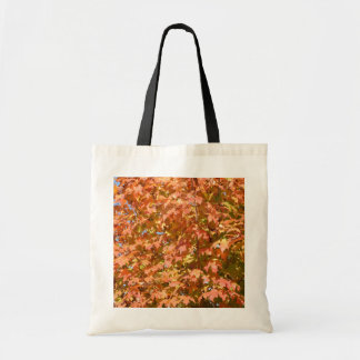 Bolso De Tela Otoño Naranja y amarillo deja naturaleza rusa