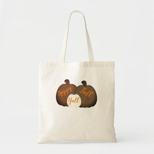 Bolso De Tela Otoño/otoño/calabaza (Frente)