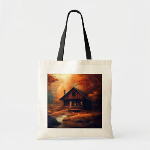 Bolso De Tela Otoño/otoño/Halloween/pintura rústica