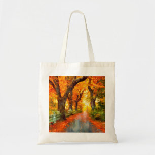 Bolso De Tela Otoño/otoño/hojas/naturaleza